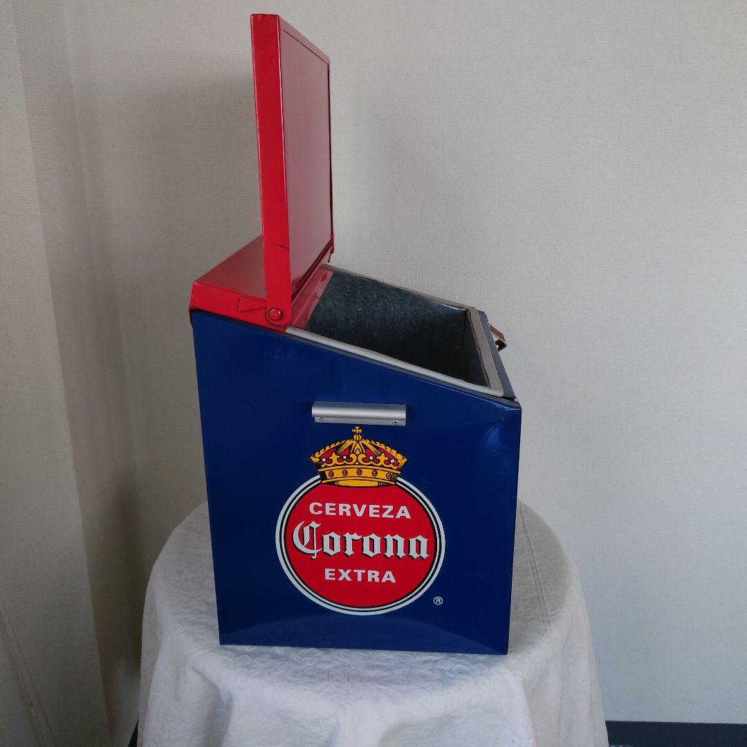 【超メルカル市限定出品】コロナビール　アイアンクーラーボックス