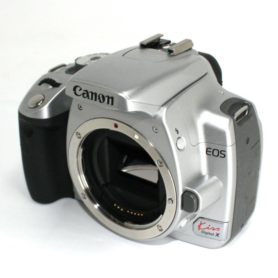 Canon EOS Kiss Digital X デジタル一眼レフ シルバー