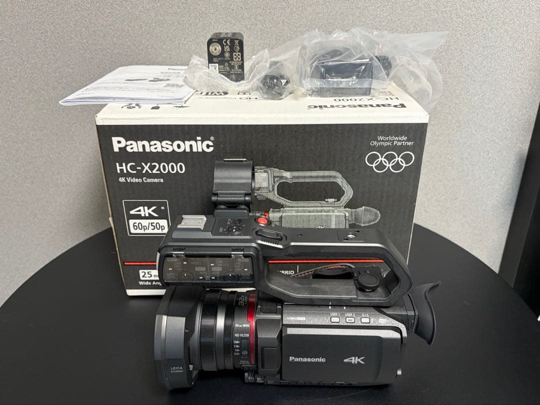 【美品】Panasonic HC-X2000 4K
