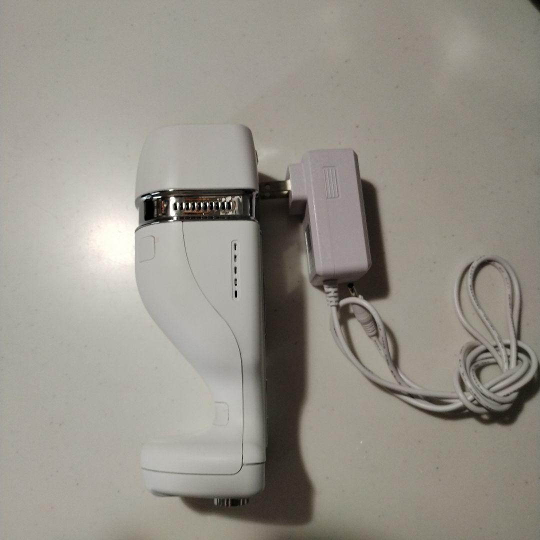 ハンドヘルド超音波ダイエット機器 ホワイト ACアダプター付き美品