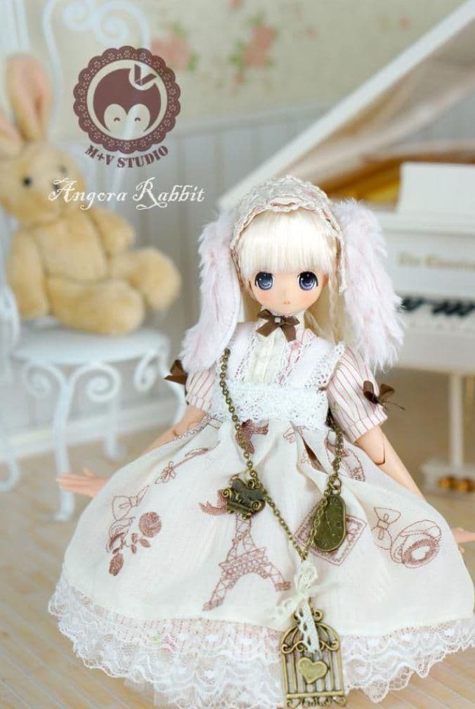 H68 BJD 1/3 ドール 衣装　洋服 6点セット　衣装のみ　ハンドメイド