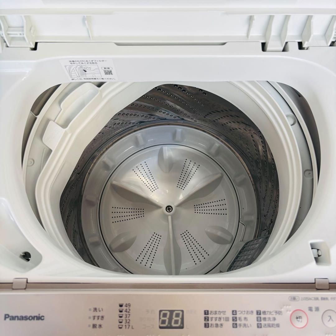 Panasonic 全自動洗濯機 NA-F60B14 洗濯容量6.0kg