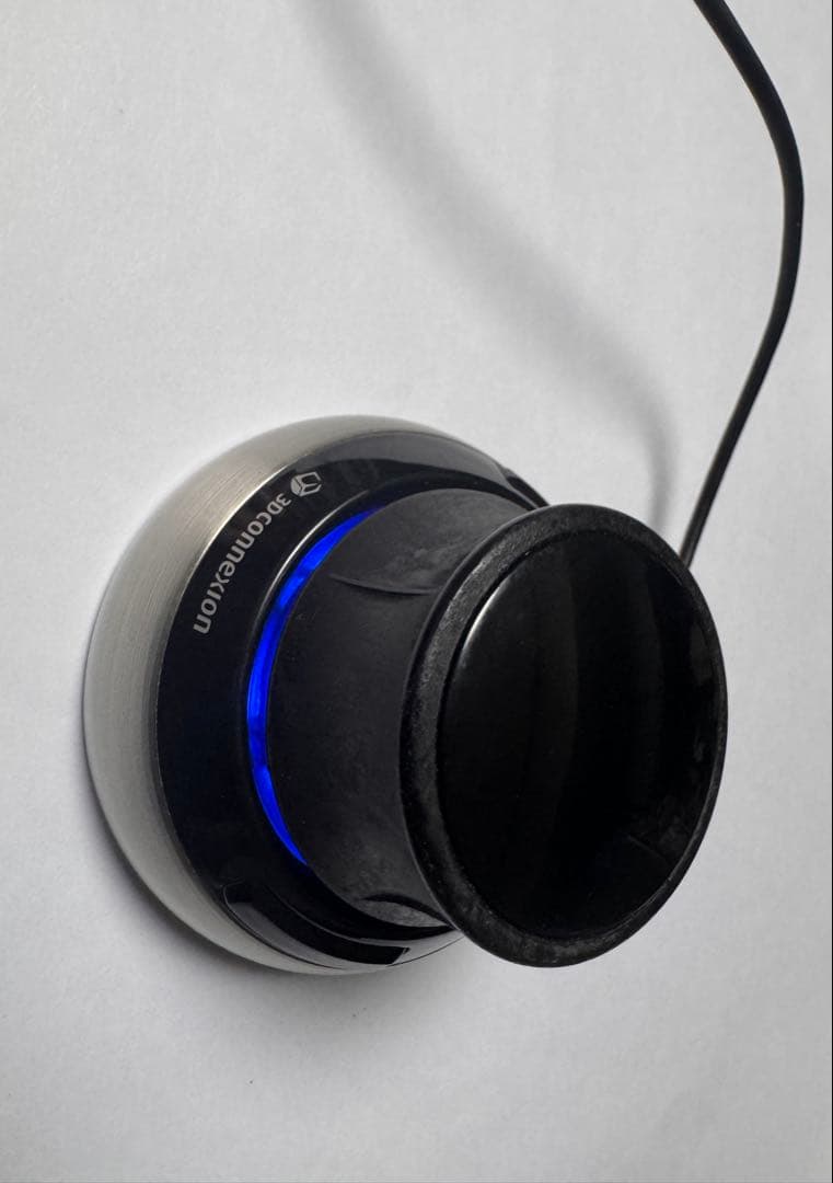 SpaceMouse Compact 3Dconnexion 円形マウス