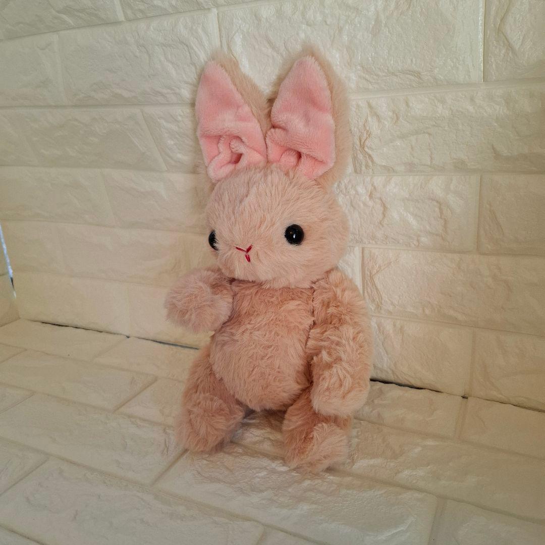 ぬいぐるみ、うさぎ、ラビット、ハンドメイド、オリジナル、抱きしめられるサイズ、