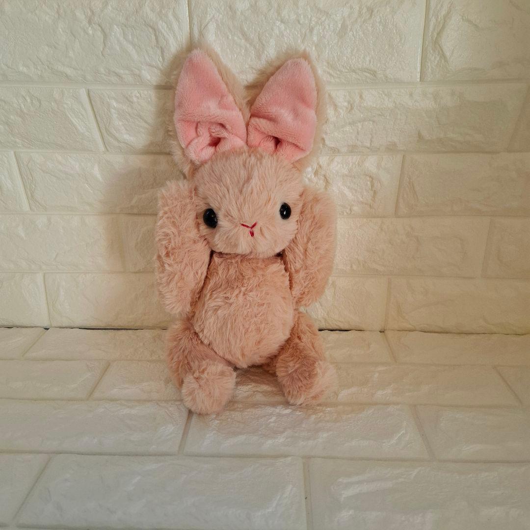 ぬいぐるみ、うさぎ、ラビット、ハンドメイド、オリジナル、抱きしめられるサイズ、