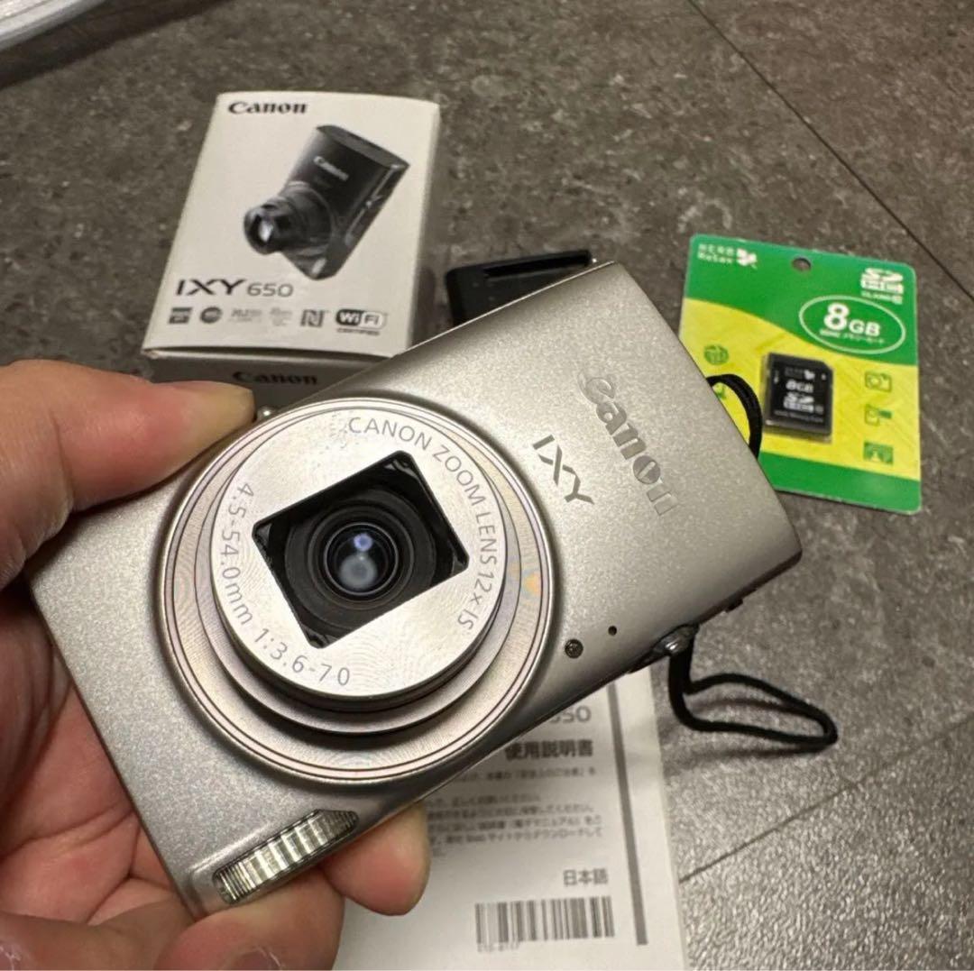 【美品付属品あり】 キヤノン　Canon IXY 650 シルバー
