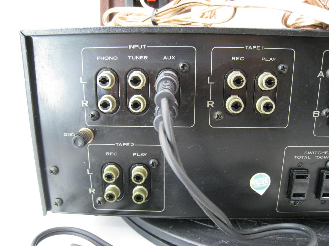 動作品 希少 Pioneer パイオニア ステレオアンプ SA-6800ii