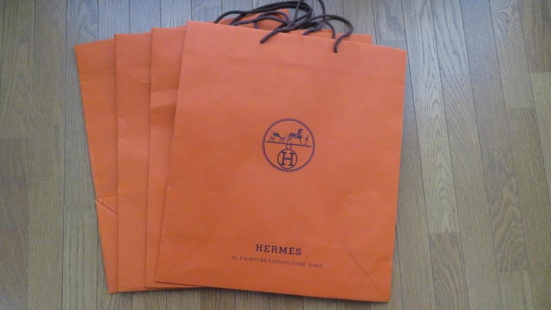 【HERMES】エルメス ショッパー ショップ袋　まとめ売り　77枚