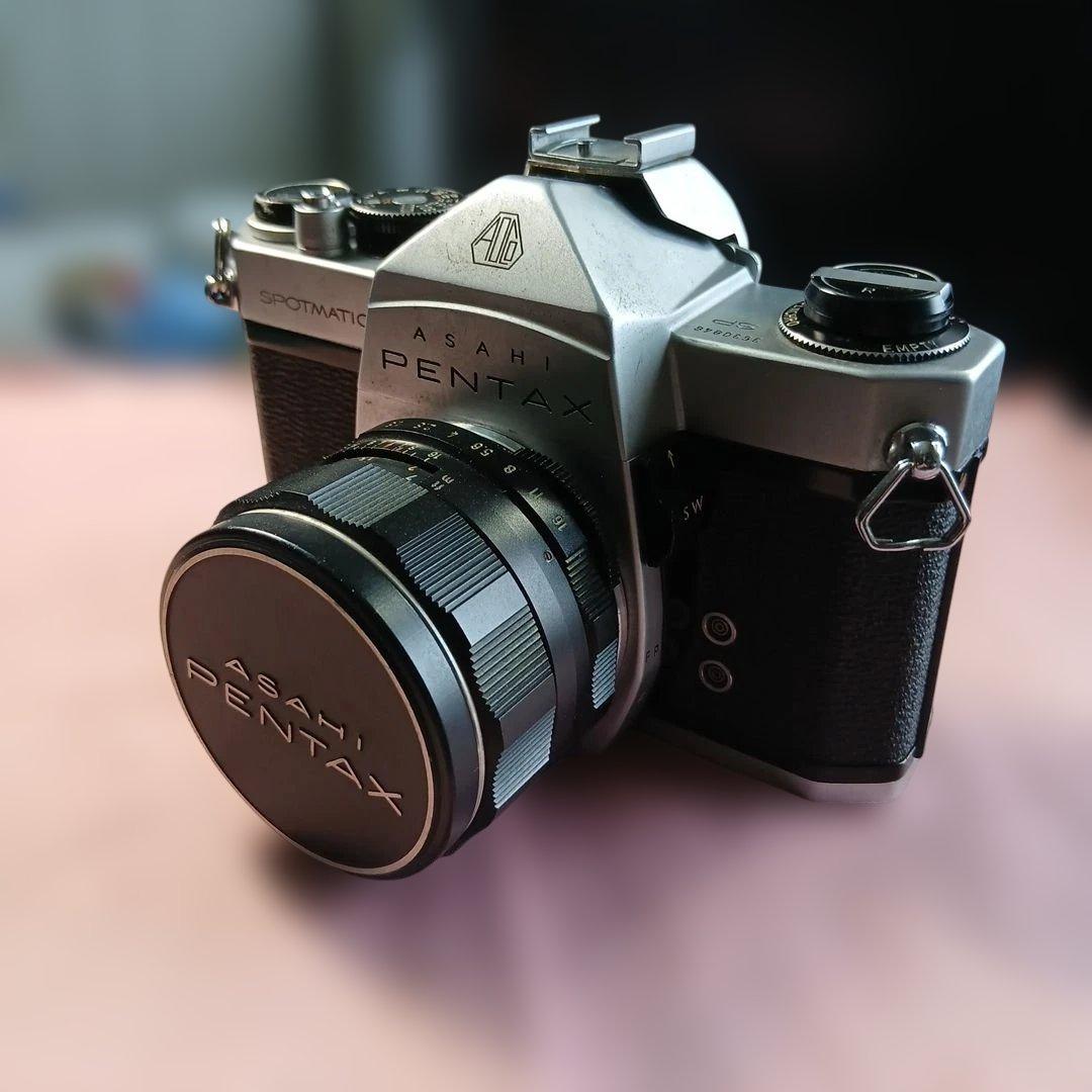 PENTAX SPOTMATIC フィルムカメラ 55mm/f1.8レンズ付