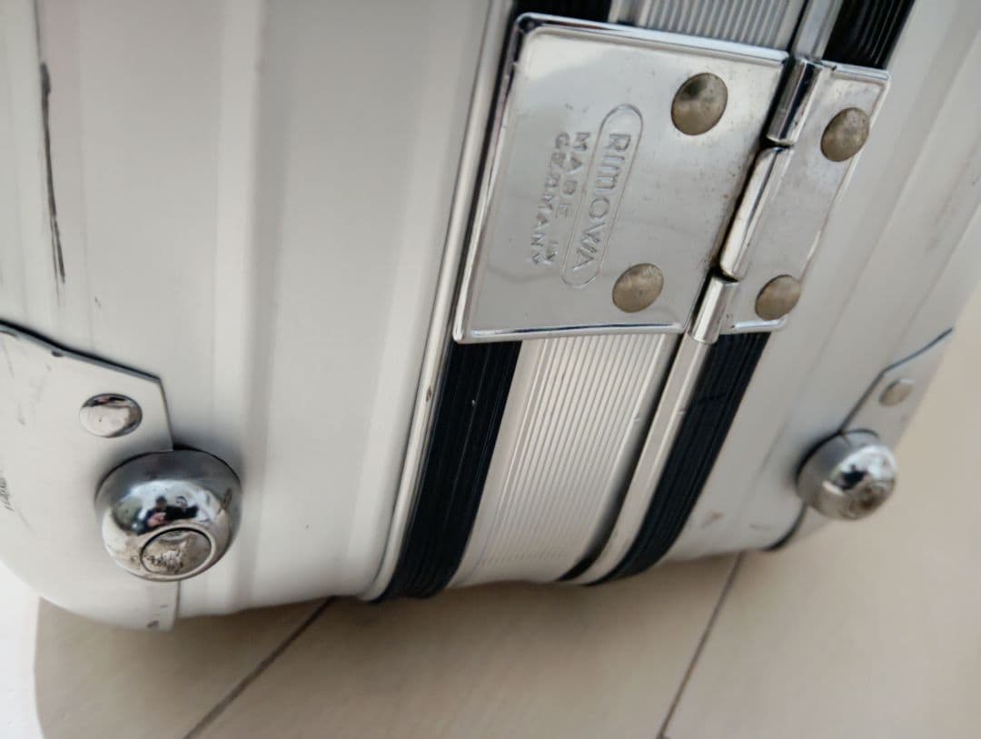 希少 廃盤品 RIMOWA silver Integral 2輪 キャリー