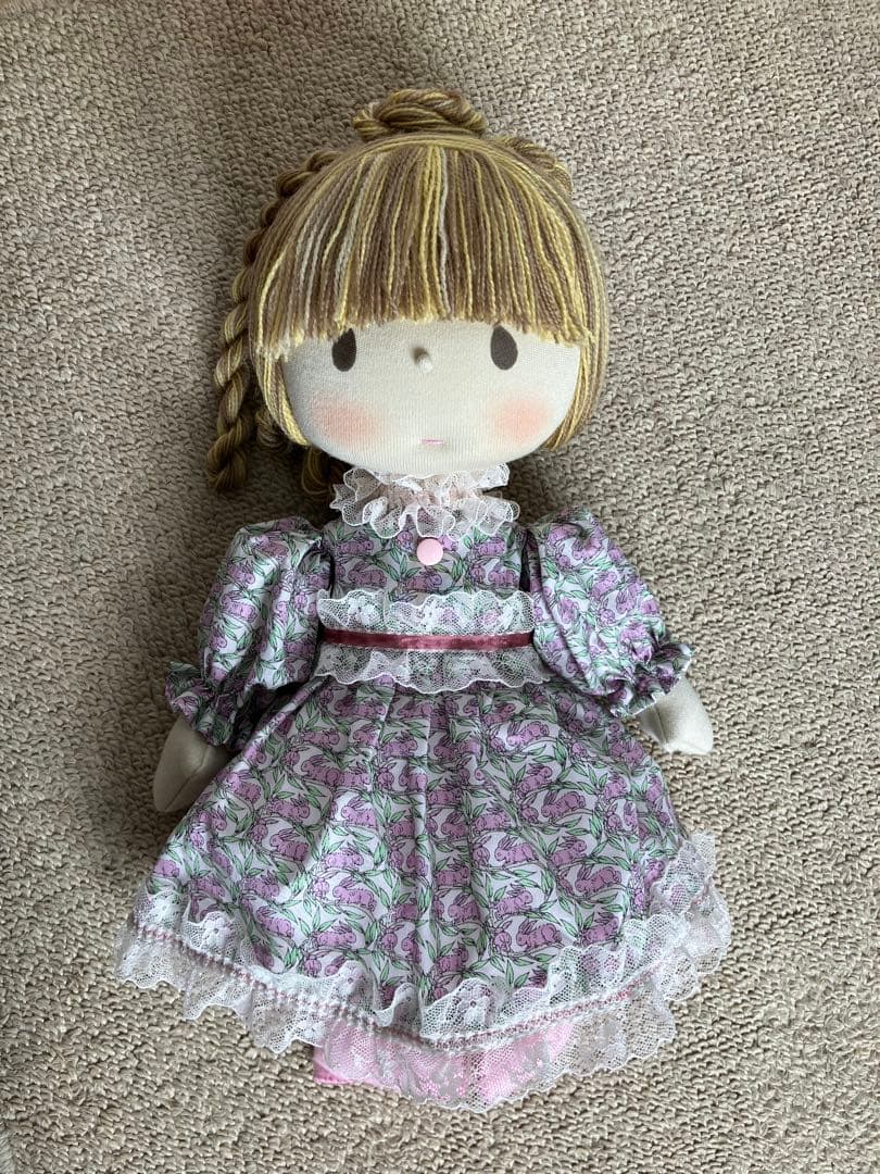 ハンドメイド 人形 ドレス 約30cm 米山京子