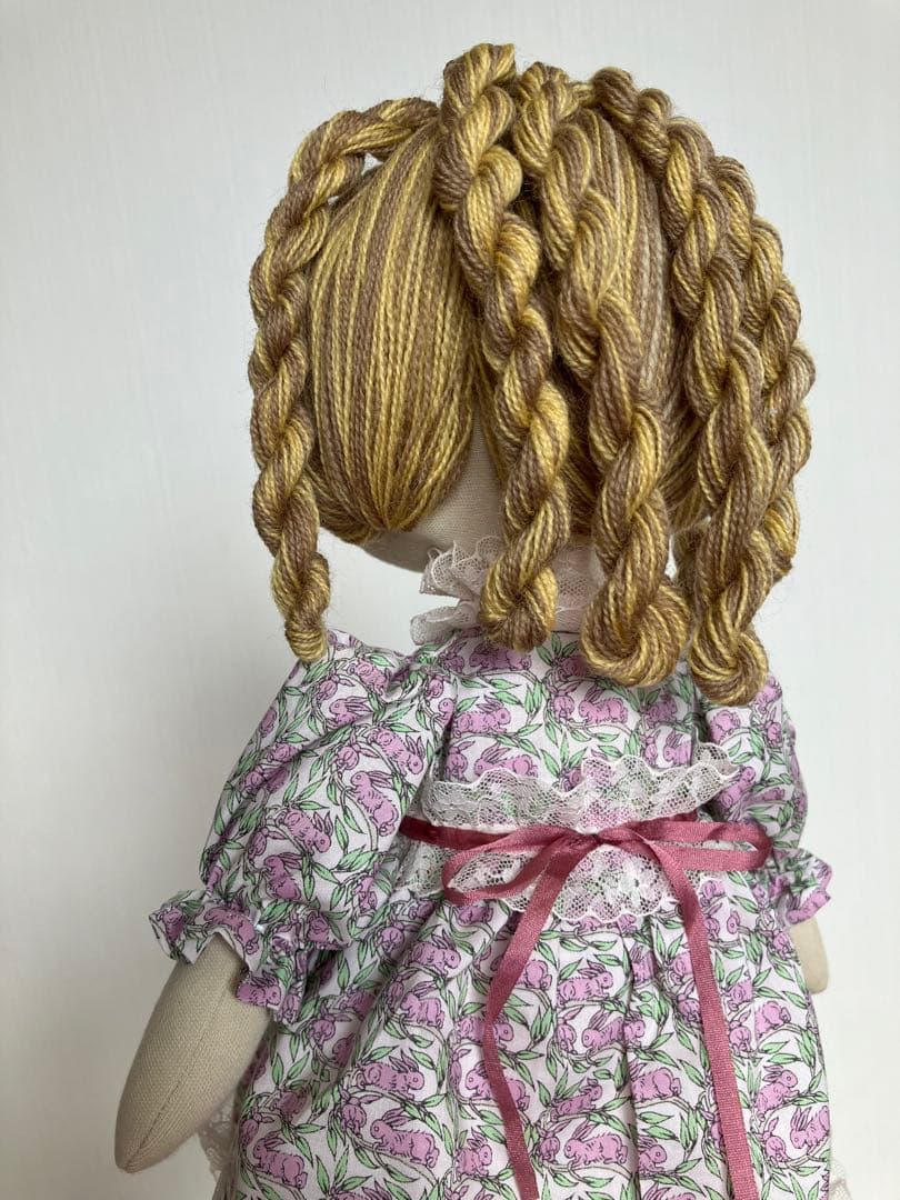ハンドメイド 人形 ドレス 約30cm 米山京子