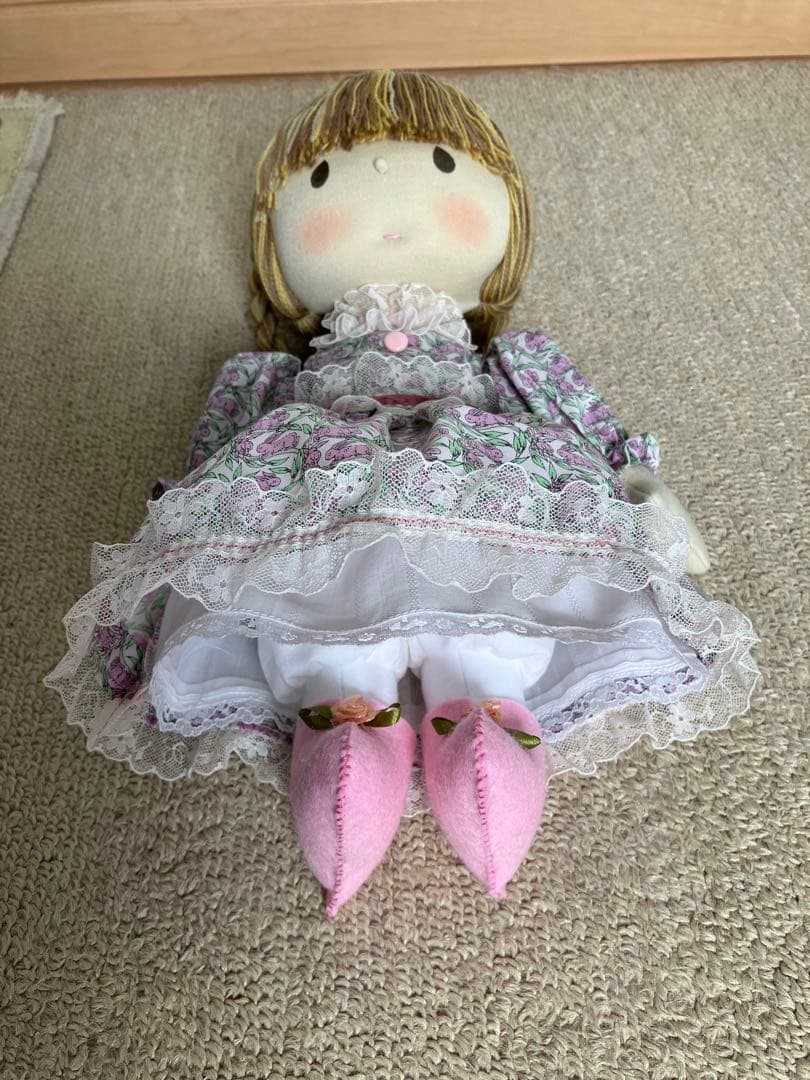 ハンドメイド 人形 ドレス 約30cm 米山京子