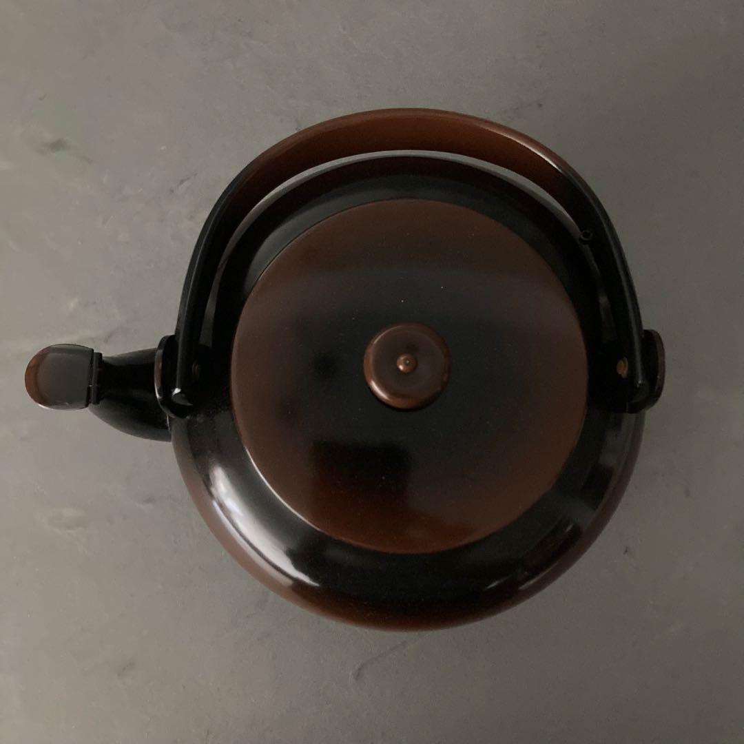 茶道具 高級 御水注 腰黒 口蓋付