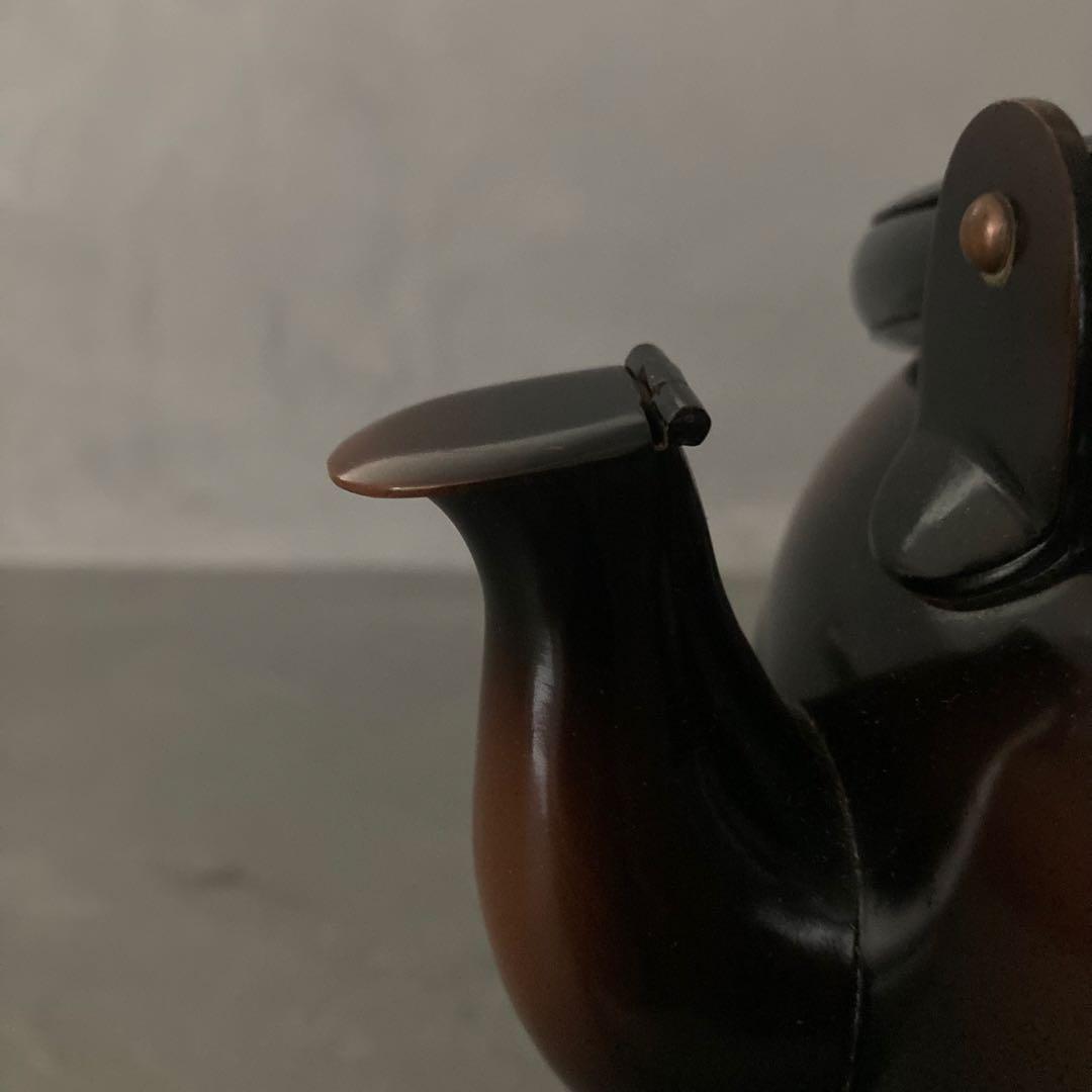 茶道具 高級 御水注 腰黒 口蓋付