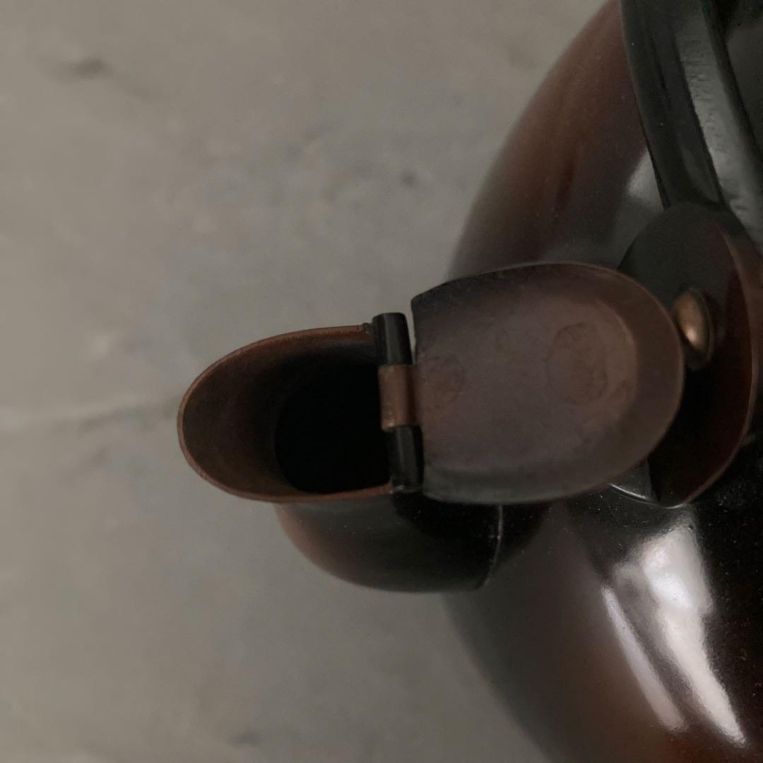 茶道具 高級 御水注 腰黒 口蓋付