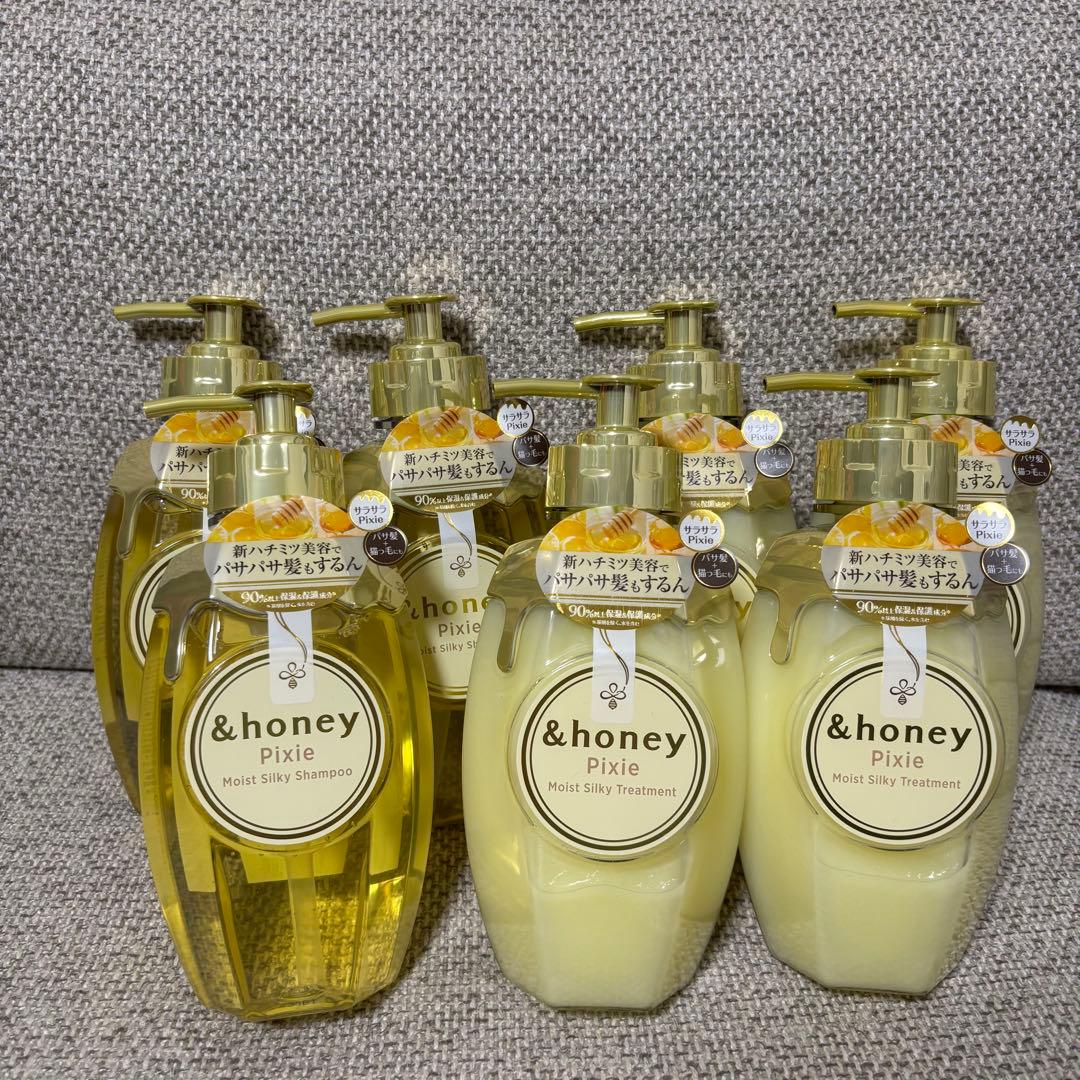 【新品未使用】&honey シャンプー・トリートメント7本セット　ピクシー