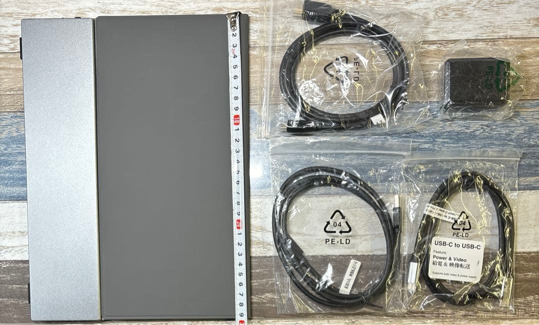 Kksmart モバイルモニター、13.3インチタッチパネル、ポータブルモニター