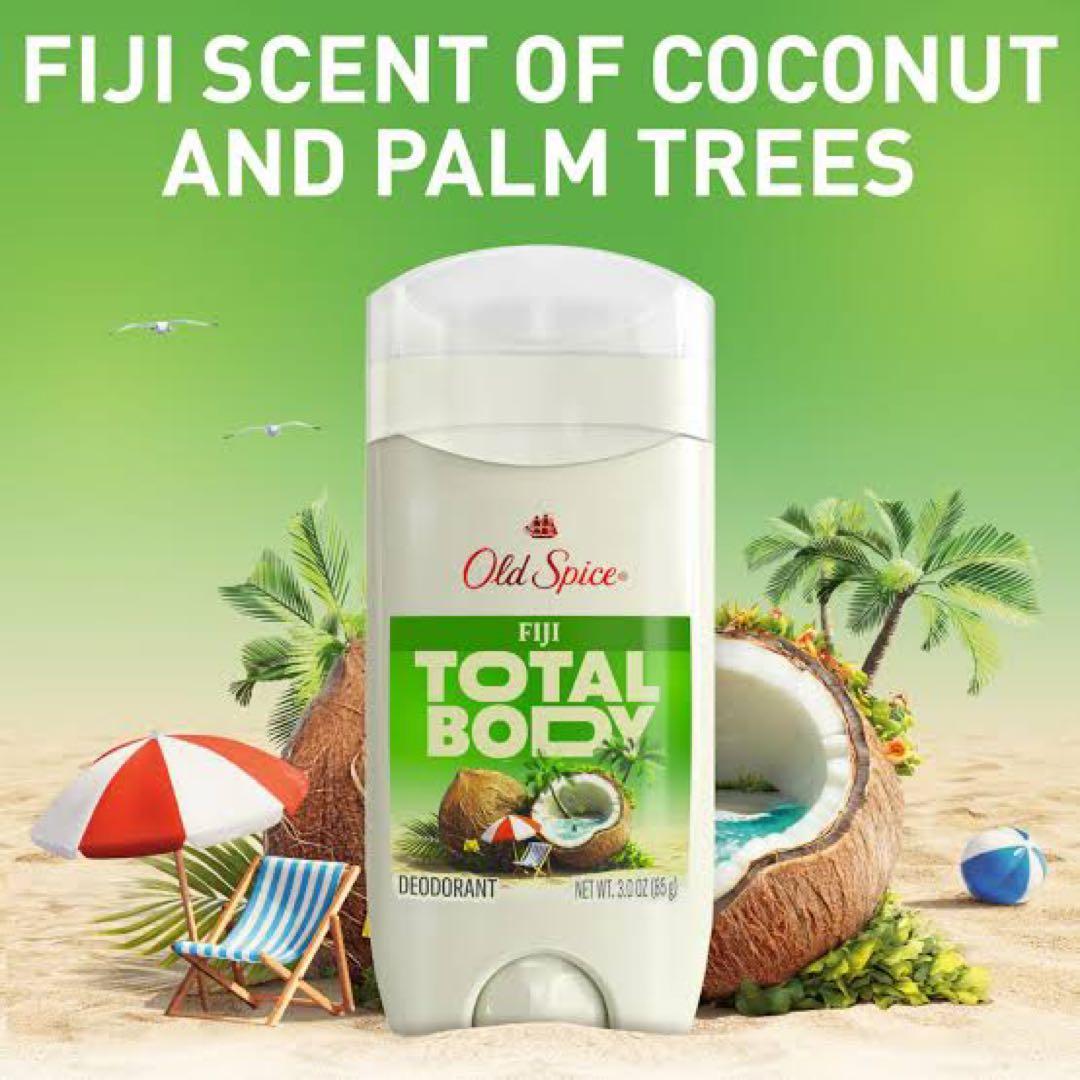 制汗・デオドラント Old Spice Total Body Fiji 85g X 3