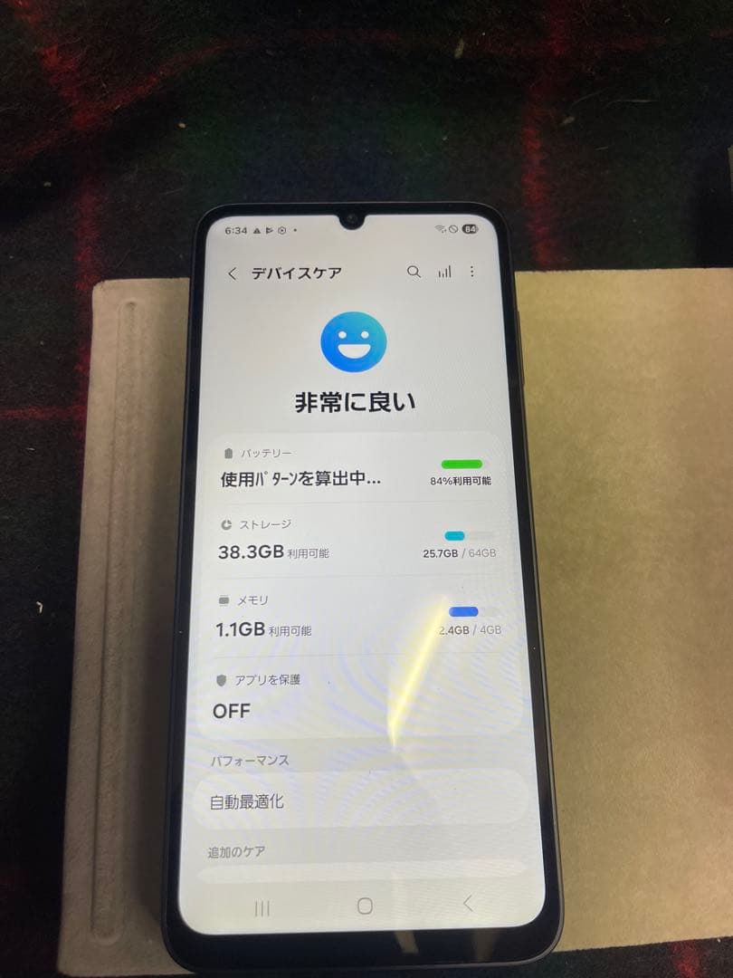 Galaxy A25 5G SCG33ほぼ未使用 SIMフリーバッテリー性能良好
