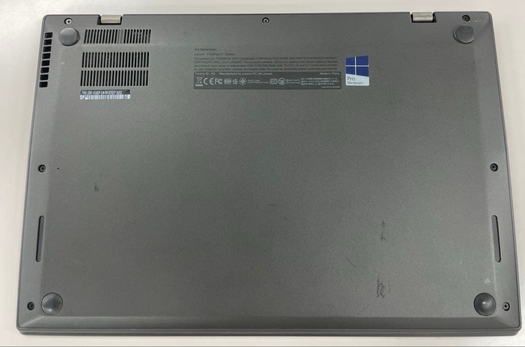 レノボ Thinkpad カーボンX1 Corei5 SSD