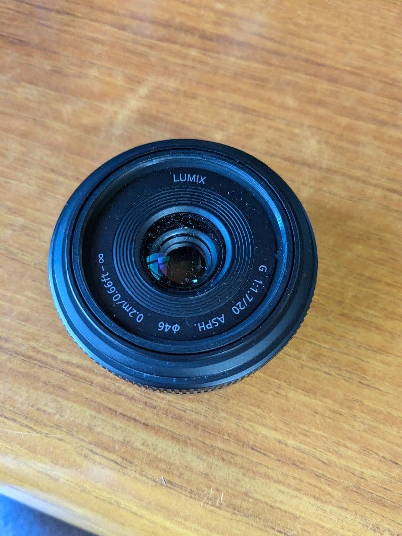 LUMIX G ミラーレスカメラ 20mmレンズ