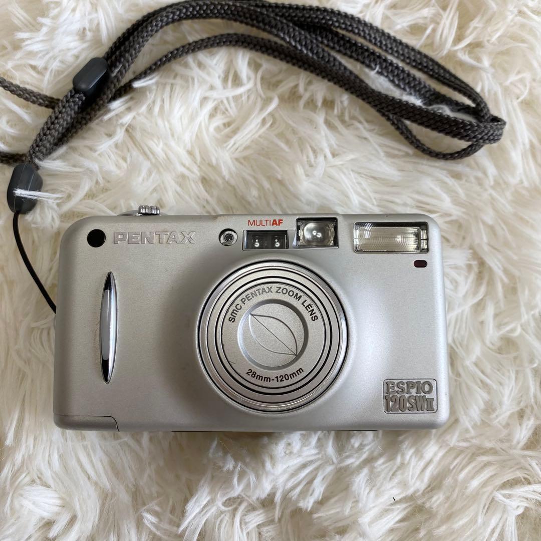 【通電確認済み】PENTAX ESPIO 120SWⅡ フィルムカメラ ケース付