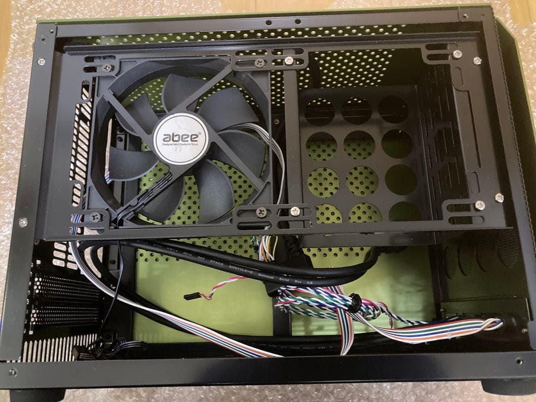 PCケース(自作PC用) abee AS Enclosure RS01 ASE-RS01-GR itx