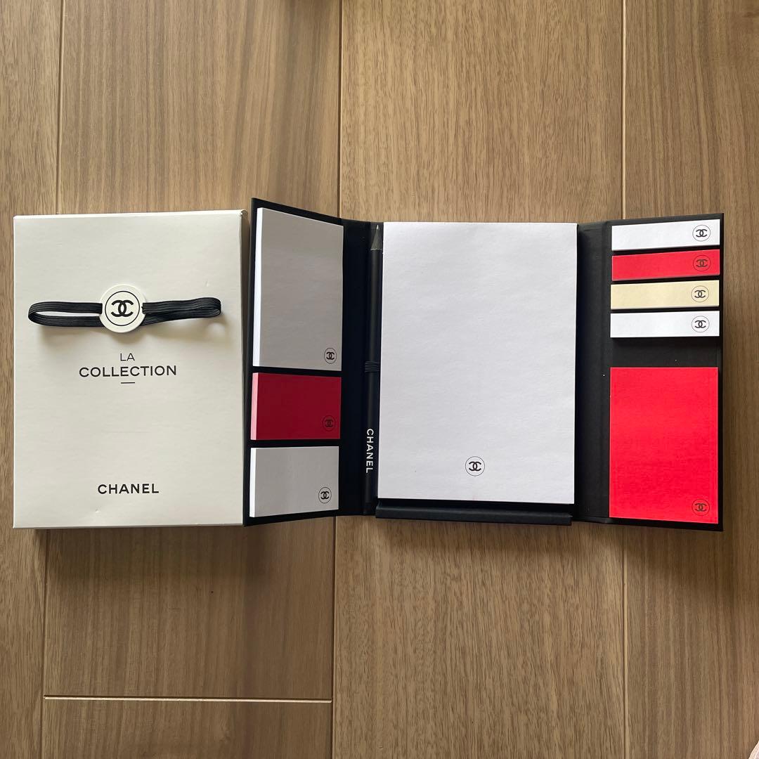 CHANEL 香水サンプル　ショップ袋・ふせんセット