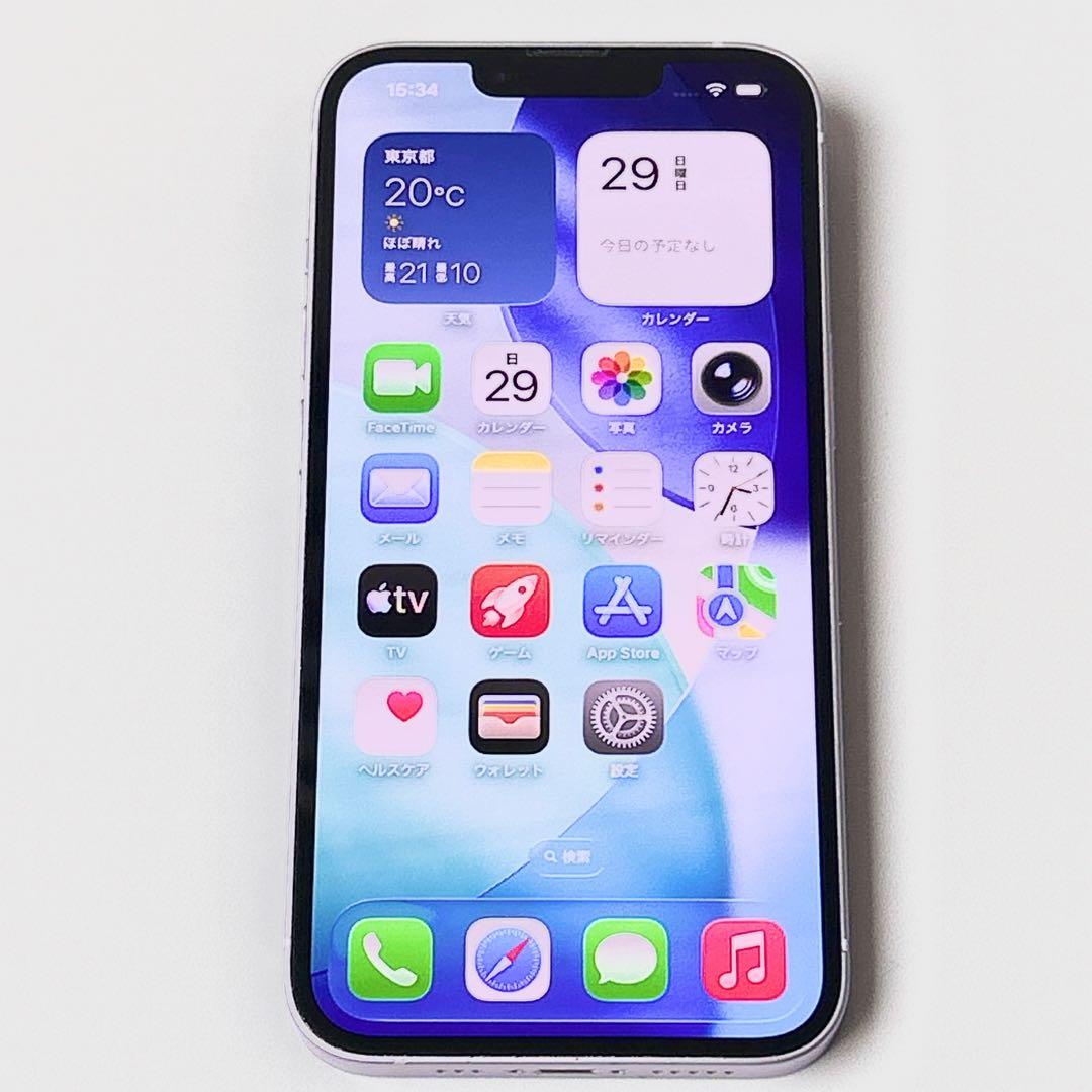 iPhone14 128GB パープル SIMフリー