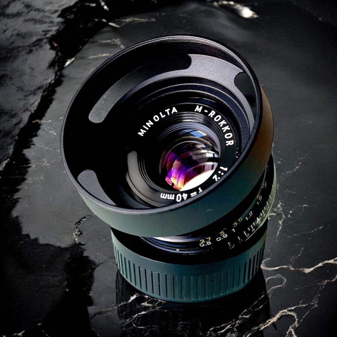 【OH済 】極上美品　M-ROKKOR 40mm Leica ライカ