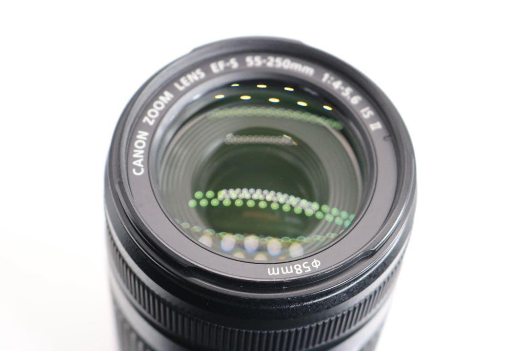 超美品 【Canon EF-S 55-250mm F4-5.6 IS Ⅱ】