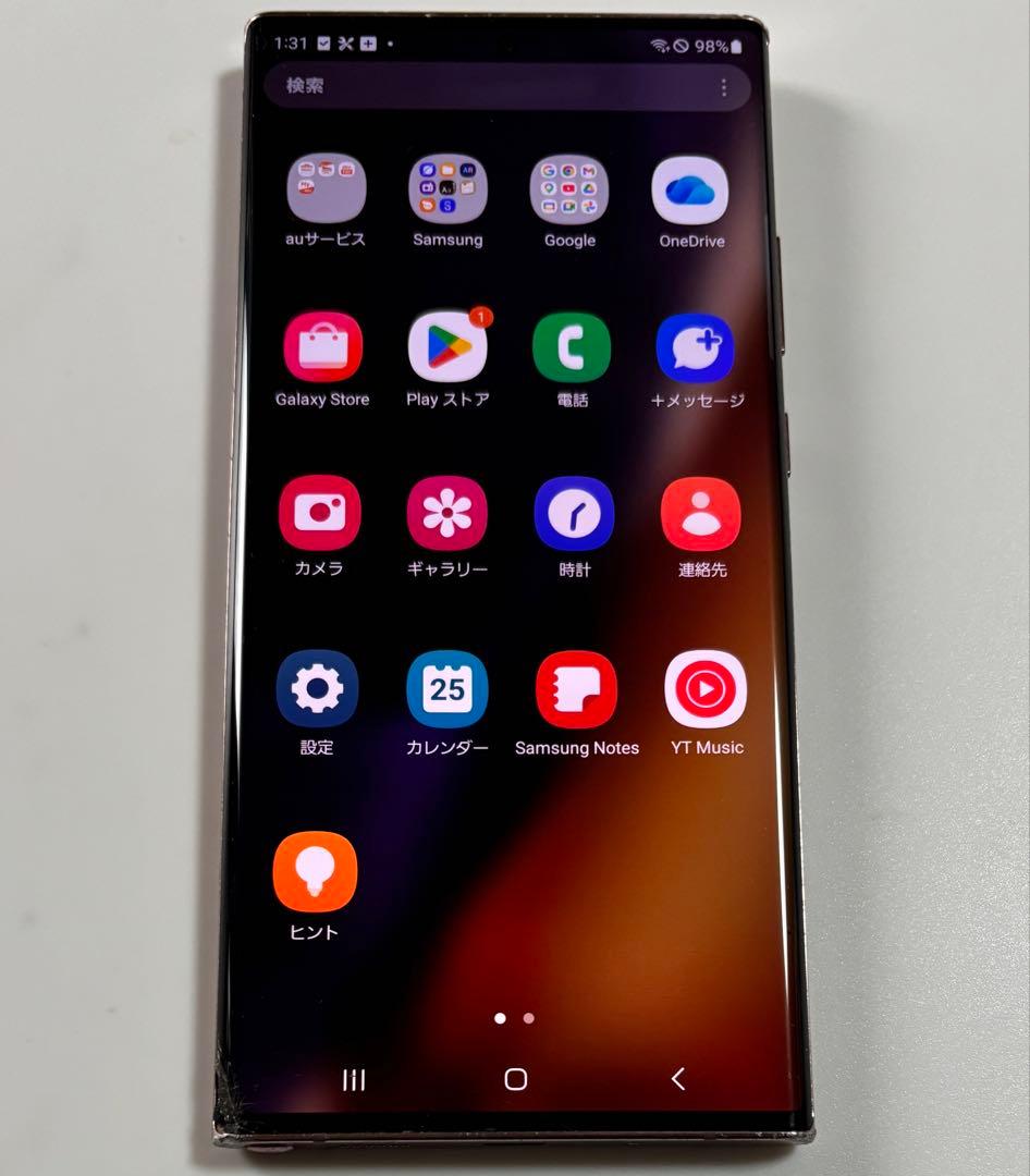 スマートフォン本体 256G 5G SCG06 Galaxy Note20 Ultra 5G au