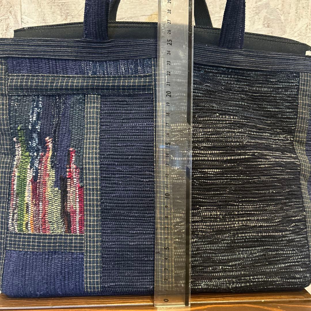 南部さき織り　トートバッグ　新品