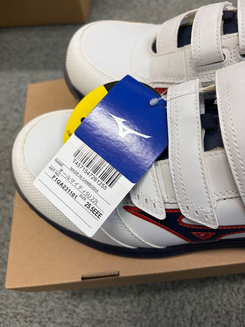Mizuno 安全靴 F1GA211101 25.5 EEE 新品未使用