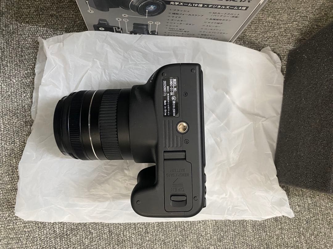 一眼風デジタルカメラ　Optical 10 4Kデジタルカメラ 光学ズーム