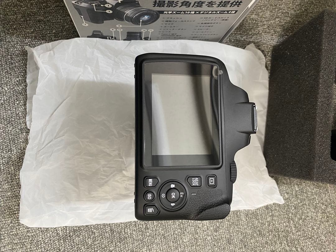 一眼風デジタルカメラ　Optical 10 4Kデジタルカメラ 光学ズーム