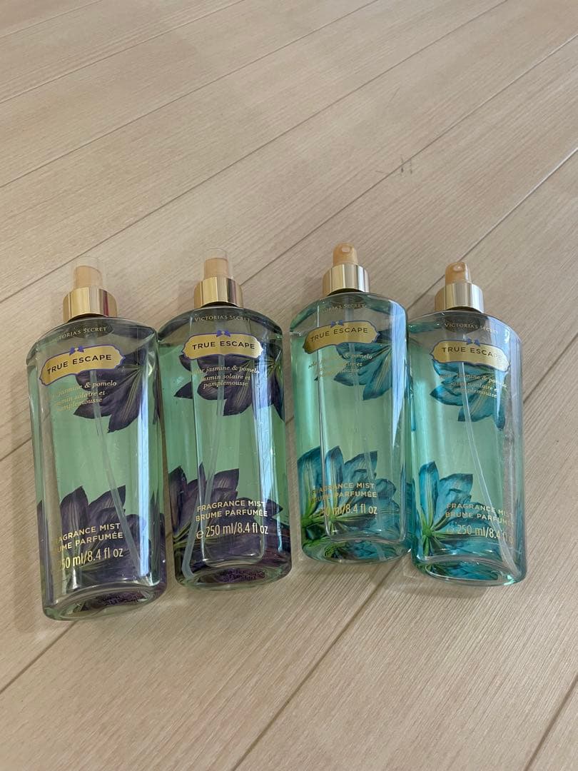 3本　Victoria Secret TRUE ESCAPE ボディミスト