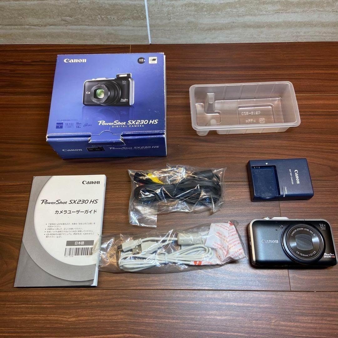 Canon PowerShot SX230 HS デジカメ ほぼ新品 3423