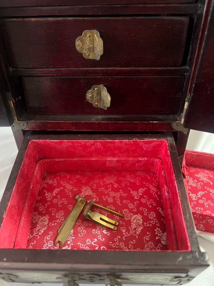 中国 上海 ヴィンテージ 宝石箱 ジュエリーボックス 　ヴィンテージ家具