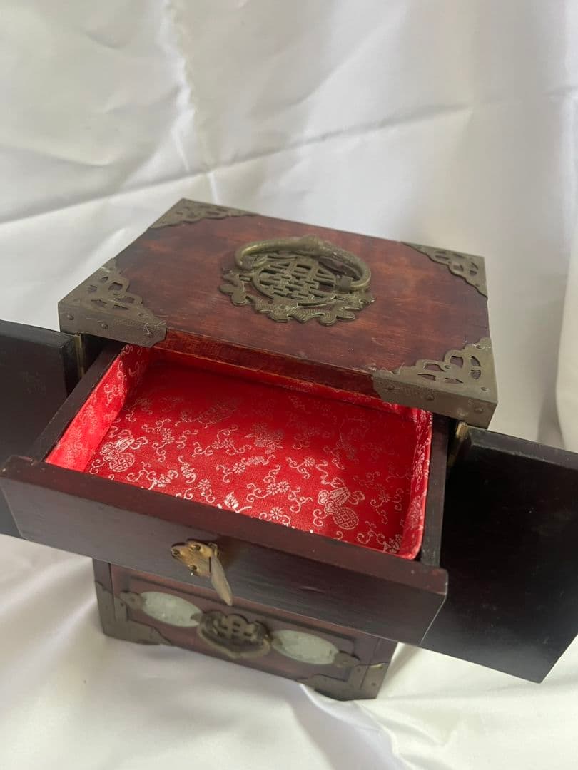 中国 上海 ヴィンテージ 宝石箱 ジュエリーボックス 　ヴィンテージ家具