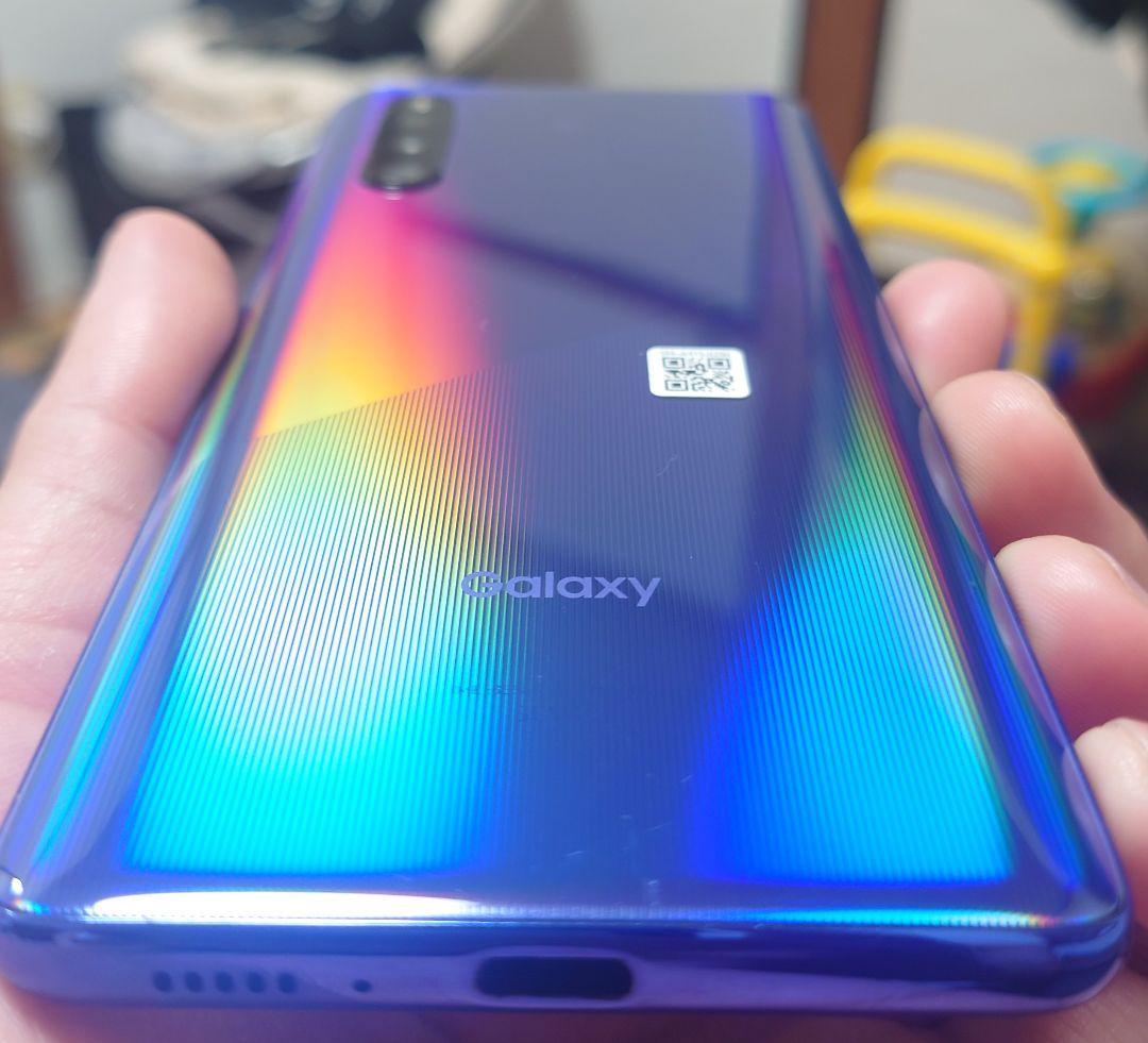 Samsung Galaxy SCV48 本体 青(美品）