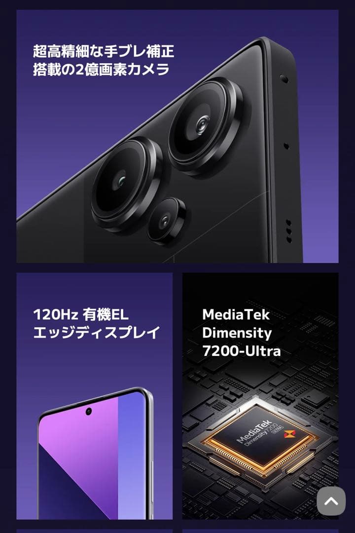 【新品未開封】Xiaomi Redmi Note 13 Pro+ 5G ホワイト