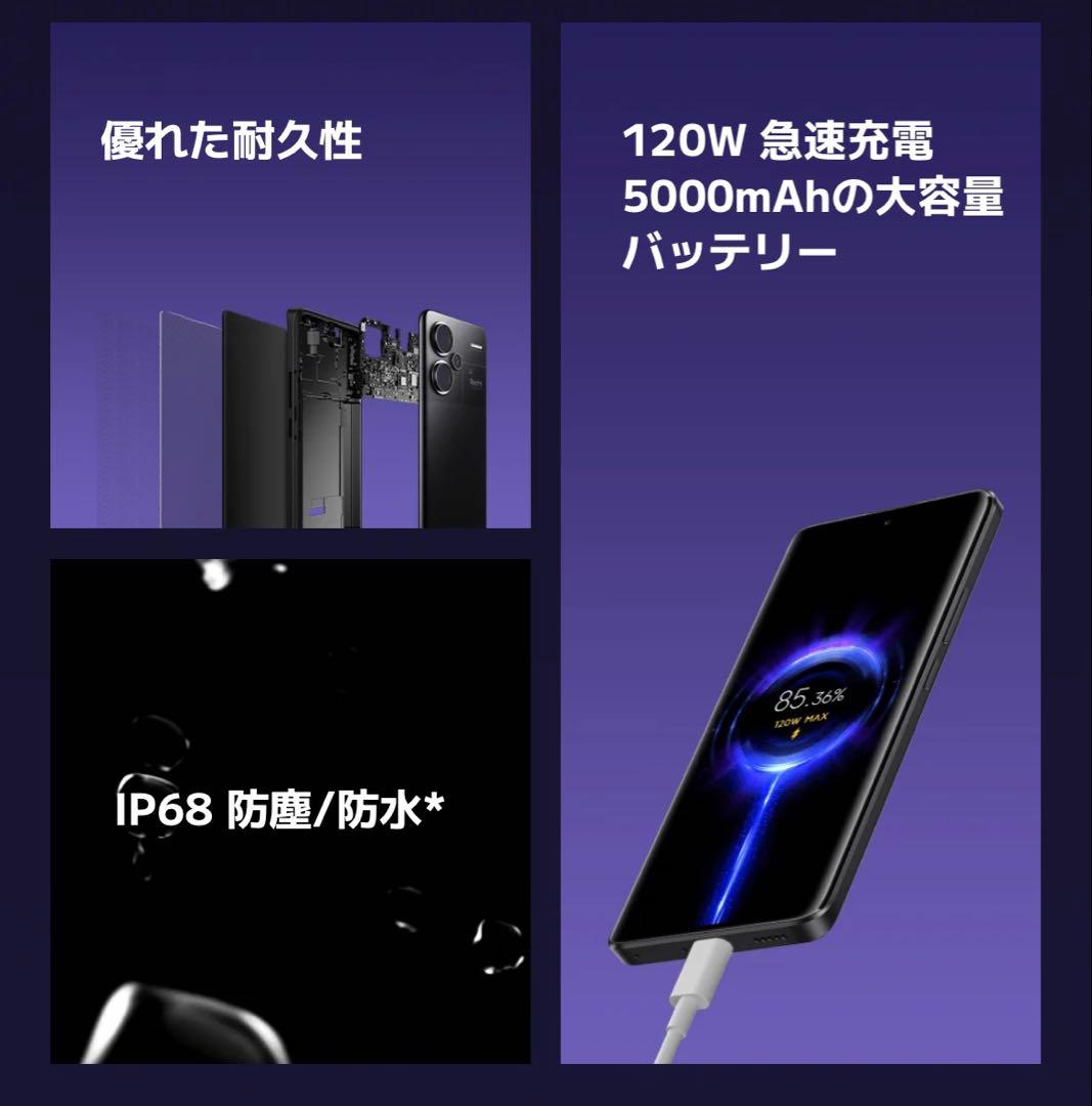 【新品未開封】Xiaomi Redmi Note 13 Pro+ 5G ホワイト