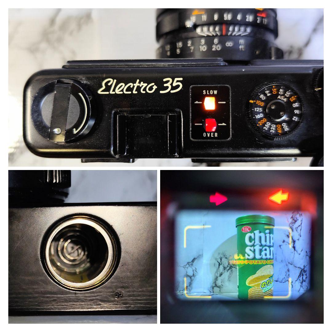 【動作確認済】YASHICA フィルムカメラ ELECTRO 35 GT