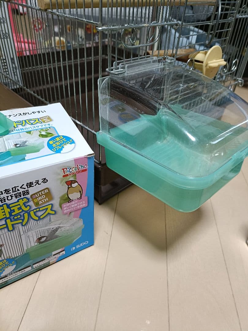 HOEI 中型鳥かご 　35手乗り　完品　おまけ付き