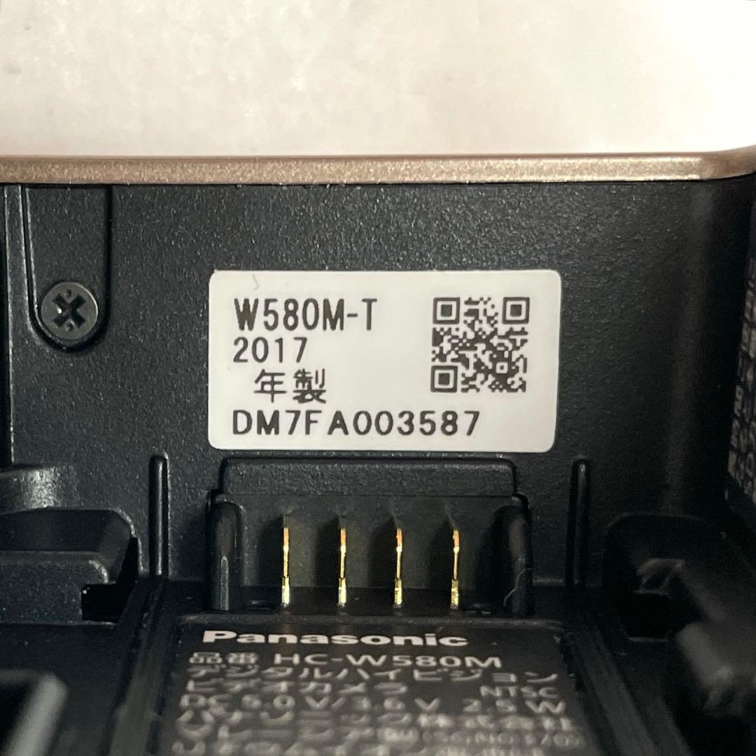 Panasonic デジタルハイビジョンビデオカメラ HC-W580M