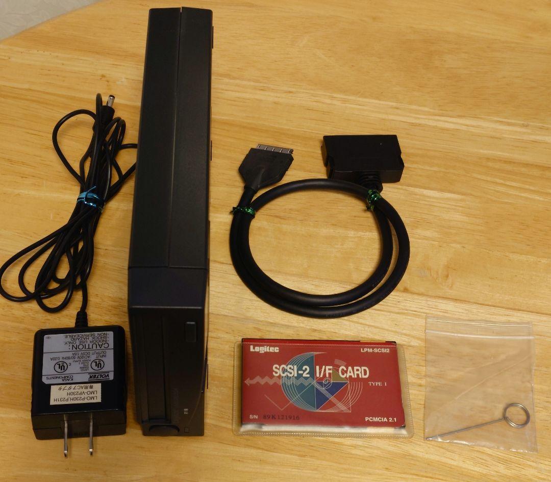 Logitec LMO-P230H/PS フロッピーディスクドライブ 当時物