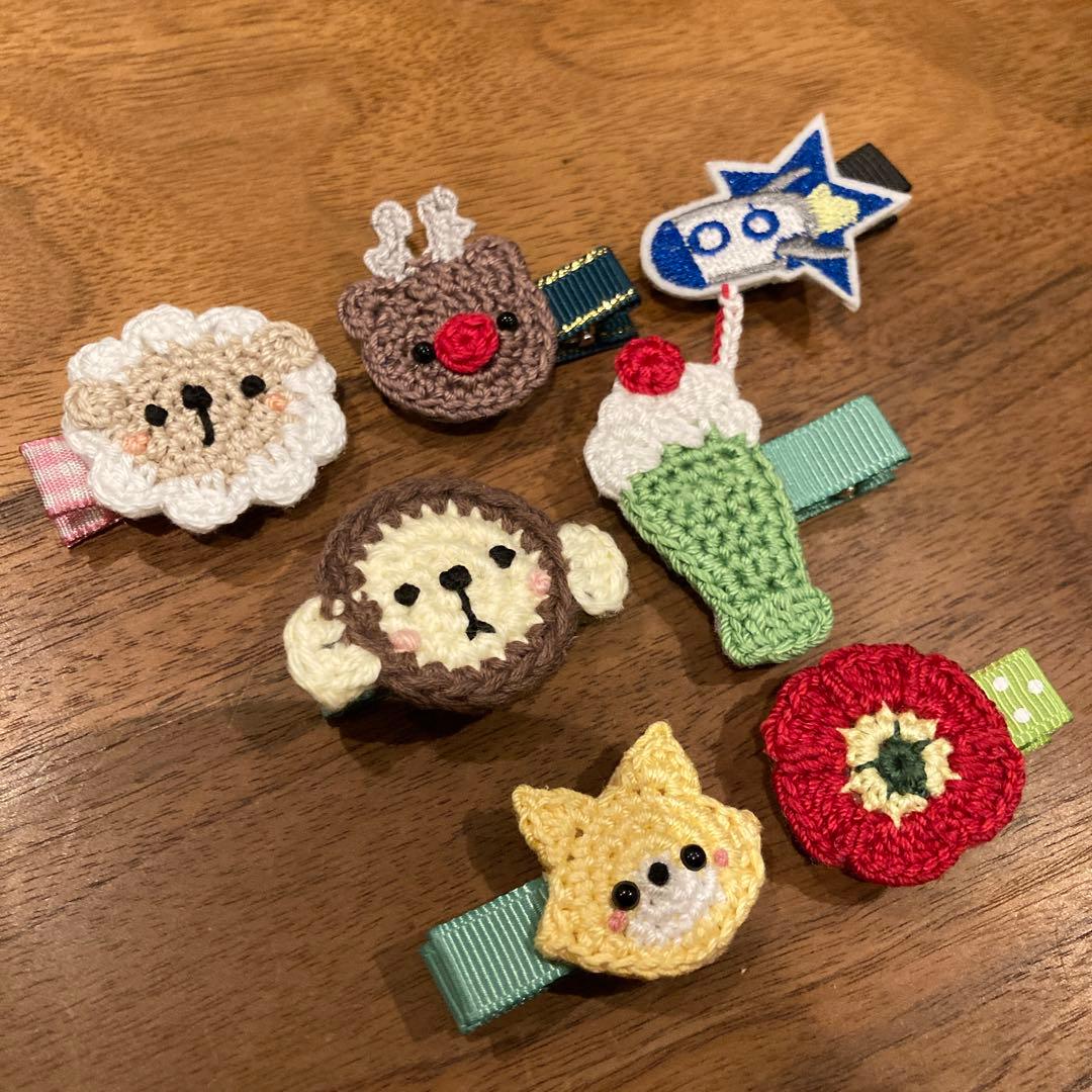 空もよう様ご確認用☆ベビーヘアクリップ