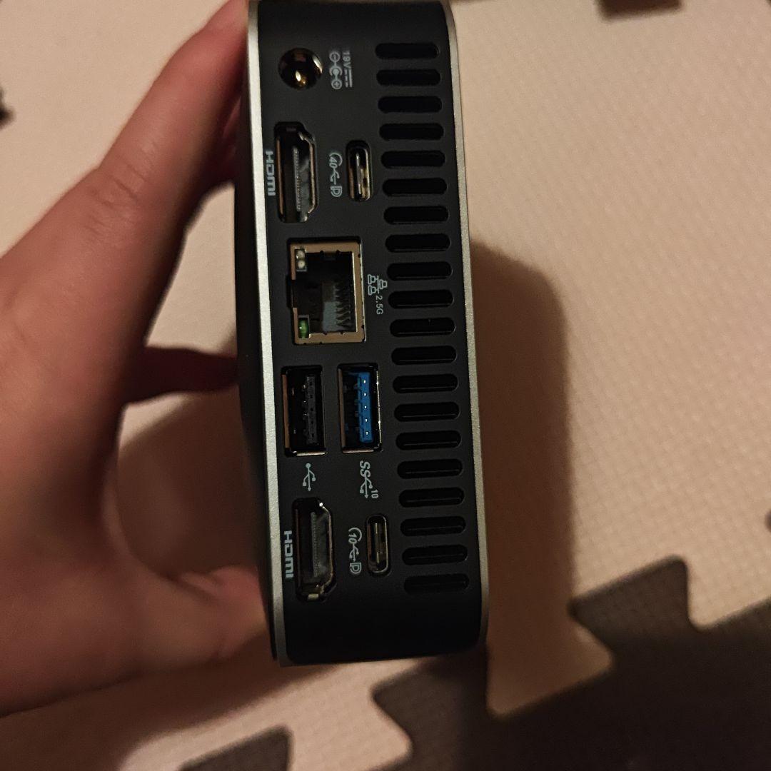 GEEKOM A6 ベアボーン（Ryzen 7 6800H搭載）ミニPC本体